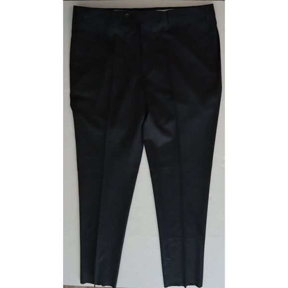 The Men's Store Bloomingdale's Sz 36R Dark Gray Wool Stretch Flannel Pants $178 - Picture 1 of 5